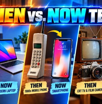 Then vs. Now: How Everyday Tech Has Changed Since the 1980s 1980s Tech