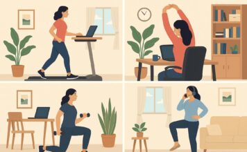 10 Easy Ways to Stay Active While Working From Home Working From Home
