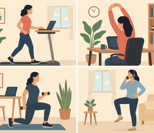 10 Easy Ways to Stay Active While Working From Home Working From Home