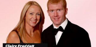 Claire Froggatt: The Wife and Family of Paul Scholes Claire Froggatt