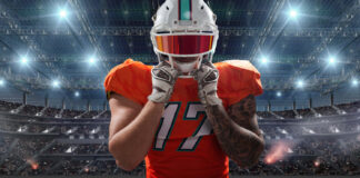 Wallpaper of Justin Jefferson Honouring an NFL Superstar Justin Jefferson