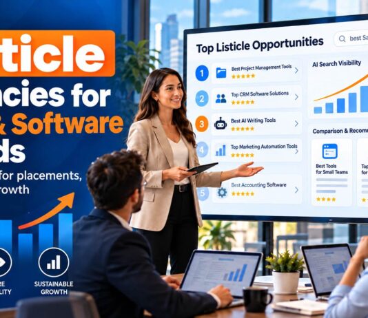 Top Listicle Agencies for SaaS & Software Brands: Get Featured in “Best Tools” Lists Listicle Agencies