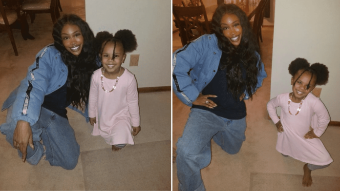 SZA's daughter SZA's daughter